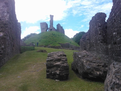 The Ghost of Okehampton Castle