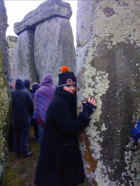 Winter Solstice inside Stonehenge