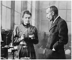 Madame Curie and Pierre